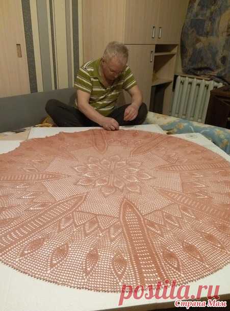 . Круглые скатерти крючком - Все в ажуре... (вязание крючком) - Страна Мам