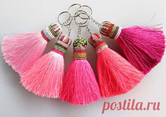 Кисточки из ниток — Сделай сам, идеи для творчества - DIY Ideas