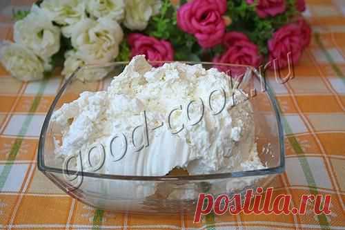 Хорошая кухня - домашний творог из замороженного кефира. Кулинарная книга рецептов. Салаты, выпечка.