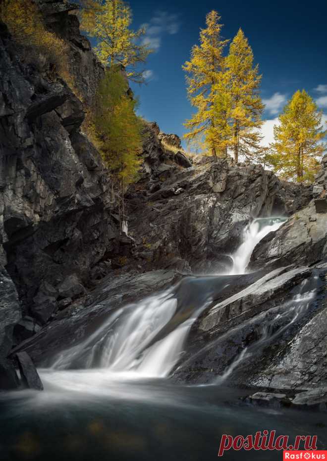 Фото: Водопады Кокоря. Пейзажный фотограф Дмитрий Антипов. Пейзаж - Фотосайт Расфокус.ру