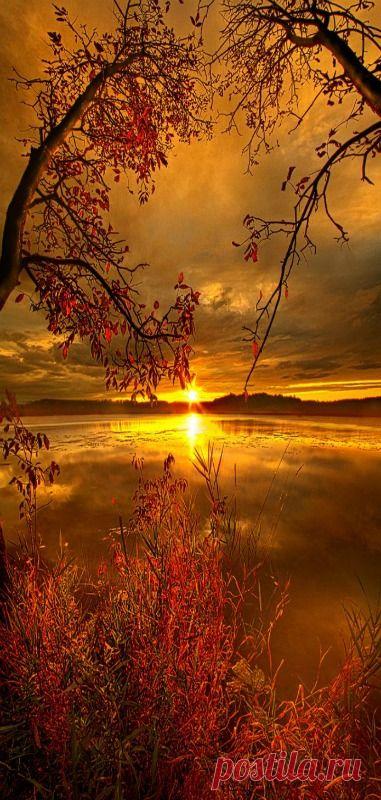 Sunset on Mauthe Lake | Wisconsin Horizons, Milwaukee, Wisconsin, USA | by Phil Koch   |   Pinterest