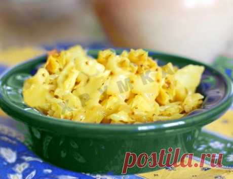 Капуста маринованная с куркумой рецепт
