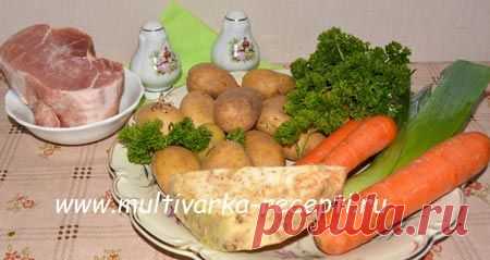 Рагу в мультиварке с мясом