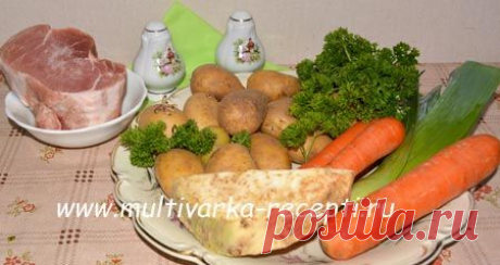 Рагу в мультиварке с мясом