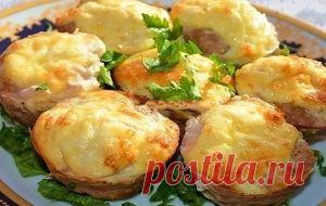 Необычные и очень вкусные котлетки на новогодний стол "Сугробы" | БУДЕТ ВКУСНО!