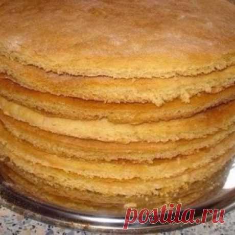 Как быстро приготовить коржи для торта?