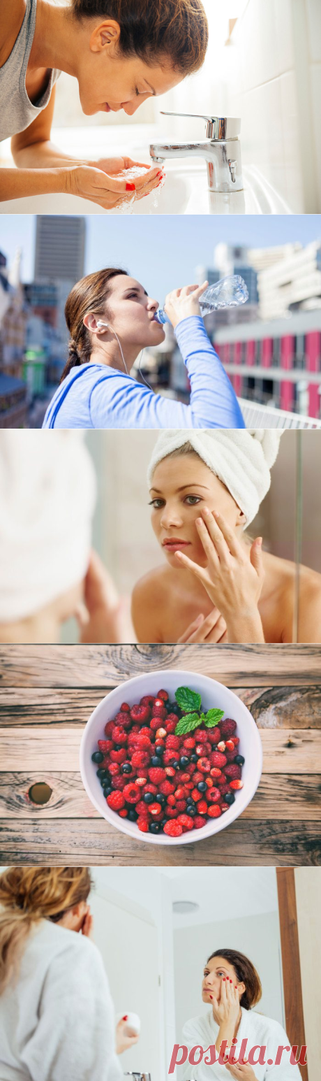 7 утренних привычек людей с хорошей кожей / Все для женщины