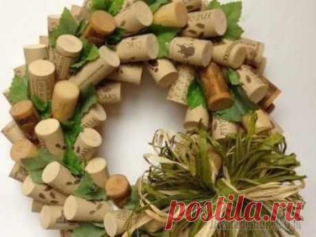 Поделки из винных пробок