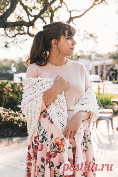 Crochet Le Nuage Wrap - Sewrella