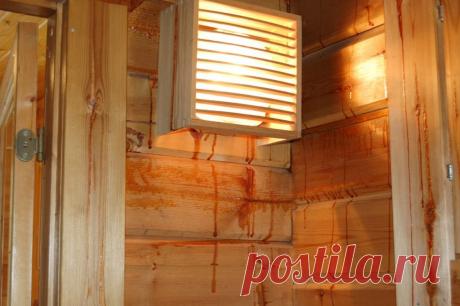Способ борьбы с выделением смолы из дерева в бани или сауне | Анатолий Маркелов | Пульс Mail.ru В статье описывается практичный способ по избавлению смолы из хвойной вагонки в бане