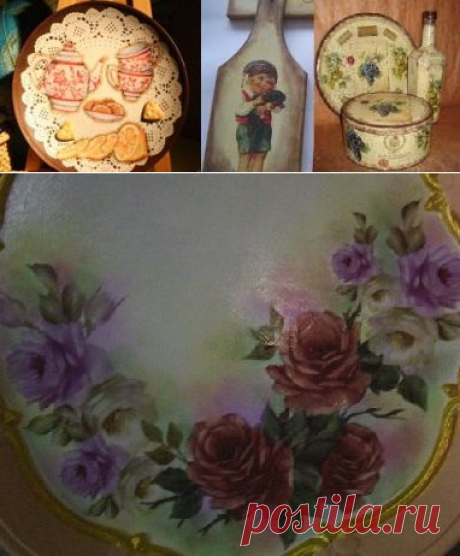 Уроки декупажа