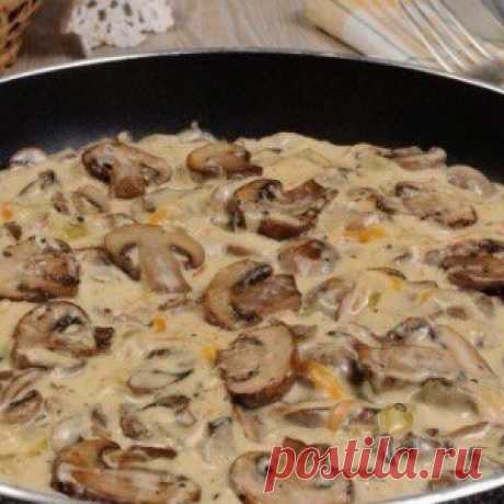 КУРИЦА С ШАМПИНЬОНАМИ