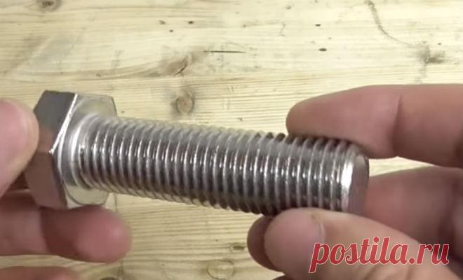 Превращаем болт в кодовый замок - С миру по нитке - медиаплатформа МирТесен