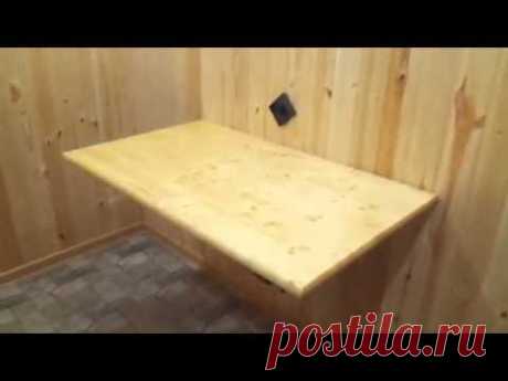 Откидной стол #своими руками . Table