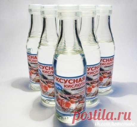 20 применений уксуса в хозяйстве