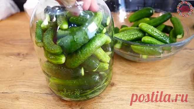 Огурцы на Зиму БЕЗ УКСУСА и БЕЗ КИПЯТКА самые ХРУСТЯЩИЕ! Рецепт Проверенный ГОДАМИ!