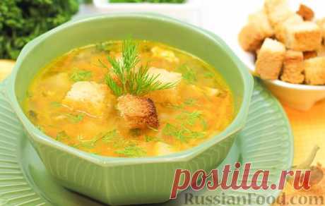 Рецепт: Гороховый суп с индейкой на RussianFood.com