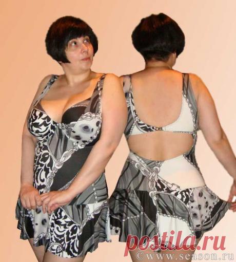 Технология пошива купальника. Мастер-класс.