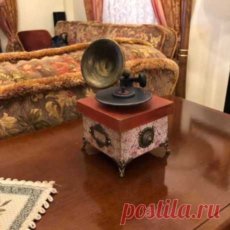 Как приятно получать обратную связьПатефончик в новом доме.