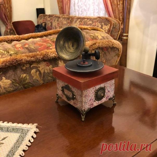 Как приятно получать обратную связьПатефончик в новом доме.