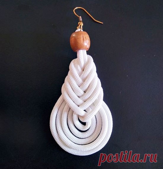 Украшения в технике макраме
