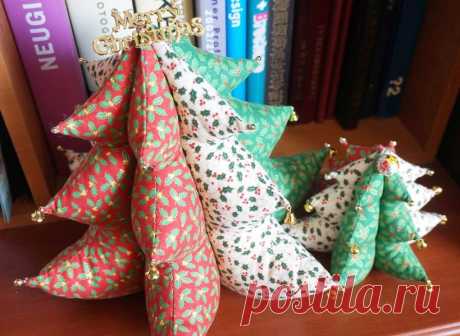 Christmas Tree. Soft Toy Tutorial. ~