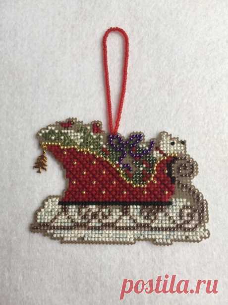 (9) Gallery.ru / Фото #6 - Mill Hill. Evergreen Sleigh - joyhope