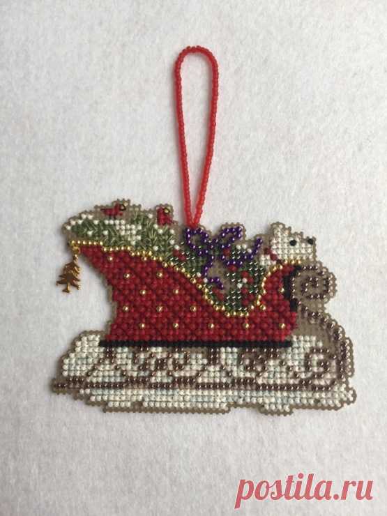 (9) Gallery.ru / Фото #6 - Mill Hill. Evergreen Sleigh - joyhope