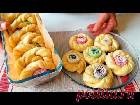 Просто добавляю РАХАТ ЛУКУМ в тесто! Что испечь в обычной духовке
