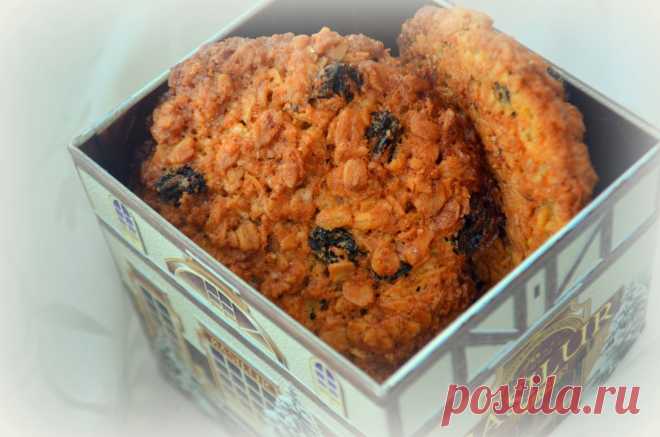 Мое любимое овсяное печенье!