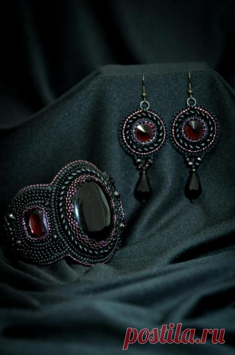 Комплект «CHAMBERTIN» | biser.info - всё о бисере и бисерном творчестве