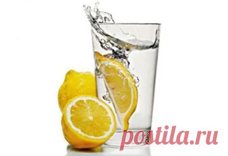 Лимонная вода и ее полезные свойства