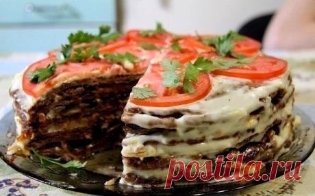 Печеночный торт / Вкусные привычки