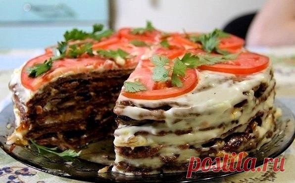 Печеночный торт / Вкусные привычки