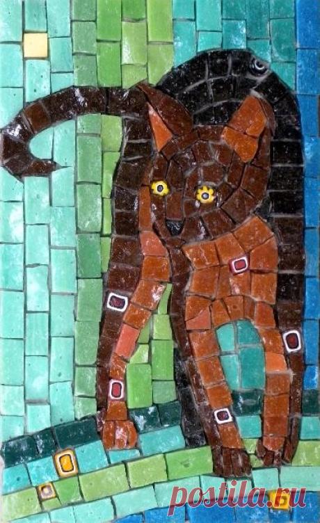 Mosaic Cats by Christine Brallier - christinemarie