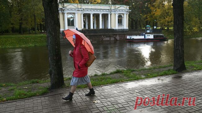 В Петербурге объявили желтый уровень погодной опасности