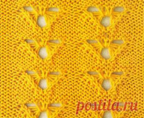 www.SHPULYA.com - Ажурный узор спицами 70
