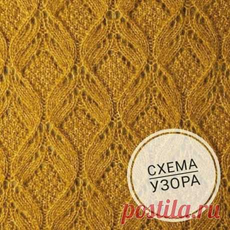 Узор спицами