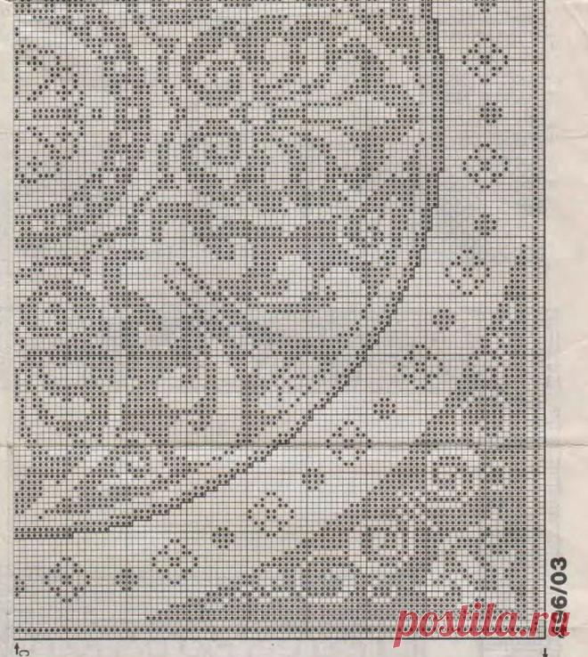 Кузница Тины: квадратная скатерть