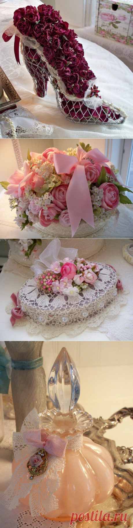 Различные винтажности и украшательства.