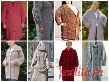 Связать пальто на полную фигуру? Почему не надо бояться - предрассудки, советы и мои личные мысли | Вязалушка | Дзен