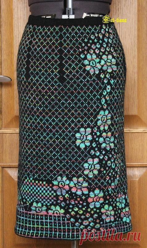 «Жаккардовые узоры. Интарсия»