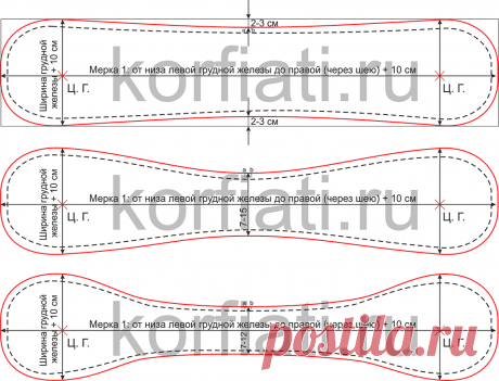 Просто сшить — удобно носить! Шьем удобное ta-ta-towel для большого бюста