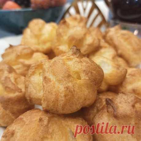 Как приготовить вкусные профитроли, которые всегда получаются - мои правила! | Рецепты и советы - Мария Сурова | Яндекс Дзен