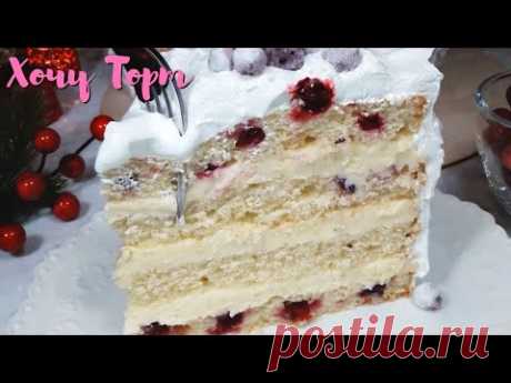 Очень вкусный крем для прослойки любого бисквитного торта. Заварной крем с шоколадом | Хочу ТОРТ