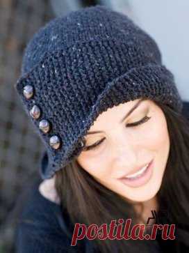 Шляпка Робин (обхват головы 53-55 см, глубина 28 см.)