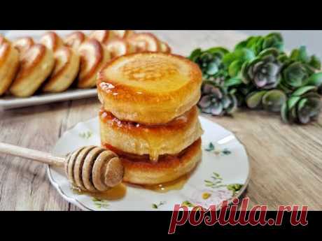 Пышная, как пушинка !! Вкусный рецепт из простых ингредиентов! Самые вкусные блины🥞 # 245