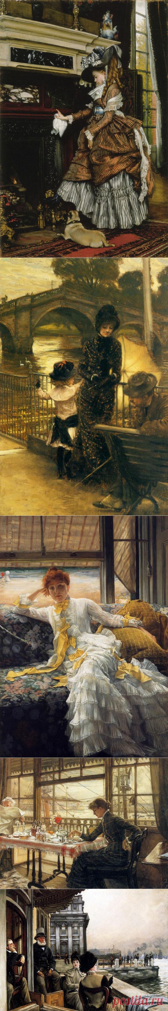 Французский художник, работал в Англии - Джеймс Тиссо (1836-1902)