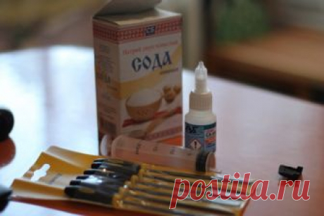 Сода + суперклей (Diy) Модная одежда и дизайн интерьера своими руками