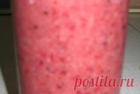 Яблочно-брусничный смузи – рецепт с фото